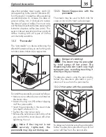 Предварительный просмотр 17 страницы Saeco SUP 018 CR Operating Instructions Manual