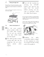 Preview for 34 page of Saeco SUP040RB Operation And Maintenance