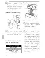 Preview for 72 page of Saeco SUP040RB Operation And Maintenance