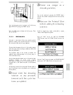 Preview for 97 page of Saeco SUP040RB Operation And Maintenance