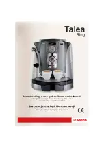 Предварительный просмотр 1 страницы Saeco Talea Ring Operation And Maintenance Manual