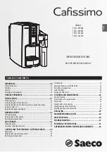 Предварительный просмотр 27 страницы Saeco Tchibo Cafissimo HD8603 Operating Instructions Manual