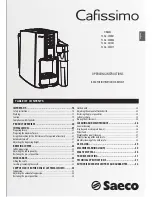 Предварительный просмотр 27 страницы Saeco Tchibo Cafissimo Series HD8603 Operating Instructions Manual