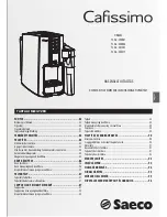 Предварительный просмотр 107 страницы Saeco Tchibo Cafissimo Series HD8603 Operating Instructions Manual