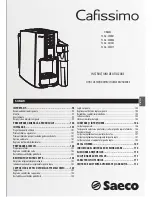 Предварительный просмотр 127 страницы Saeco Tchibo Cafissimo Series HD8603 Operating Instructions Manual