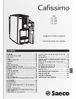 Предварительный просмотр 187 страницы Saeco Tchibo Cafissimo Series HD8603 Operating Instructions Manual