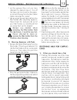 Предварительный просмотр 13 страницы Saeco TYPE SIN 017 Operating Instructions Manual