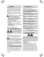 Предварительный просмотр 22 страницы Saeco Via Venezia SIN 006XN Operating Instructions Manual