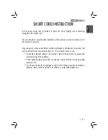 Предварительный просмотр 3 страницы Saeco Via Venezia Operating Instructions Manual