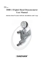 SAEHAN DHD-1 User Manual preview