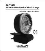 Предварительный просмотр 1 страницы SAEHAN SH5005-1 Operator'S Manual