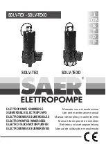 Предварительный просмотр 1 страницы SAER Elettropompe SDLV-TEX Use And Maintenance Manual