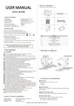 SAESHIN B135 User Manual предпросмотр