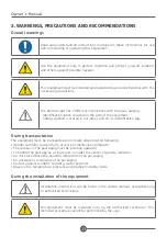 Предварительный просмотр 11 страницы SAEVO Dental Light Owner'S Manual