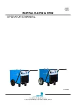 Preview for 3 page of Saf-Fro BUFFALO 405X Operator'S Manual