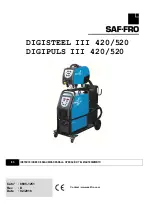 Preview for 63 page of Saf-Fro DIGIPULS III 420 Instruction For Operation And Maintenance