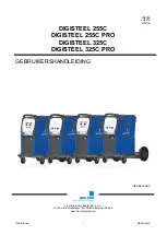 Preview for 209 page of Saf-Fro DIGISTEEL 255C Operator'S Manual