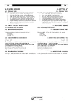 Preview for 6 page of Saf-Fro DVU P400 Instruction For Operation And Maintenance