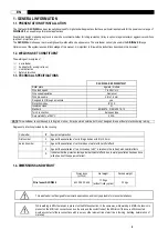 Preview for 5 page of Saf-Fro DVU W500 Instruction For Operation And Maintenance