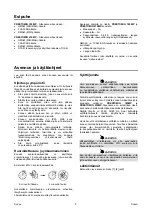 Preview for 208 page of Saf-Fro PRESTOMIG 185MP Operator'S Manual