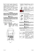 Preview for 252 page of Saf-Fro PRESTOMIG 185MP Operator'S Manual