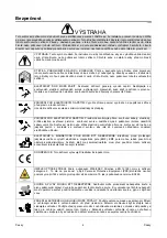 Preview for 272 page of Saf-Fro PRESTOMIG 185MP Operator'S Manual