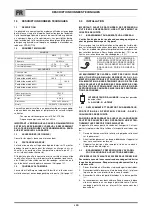 Preview for 8 page of Saf-Fro PRESTOTIG 160 PFC Safety Instruction For Use And Maintenance