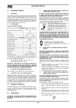 Preview for 28 page of Saf-Fro PRESTOTIG 160 PFC Safety Instruction For Use And Maintenance