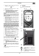 Предварительный просмотр 37 страницы Saf-Fro PRESTOTIG 160 PFC Safety Instruction For Use And Maintenance