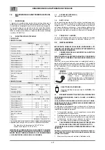 Preview for 28 page of Saf-Fro PRESTOTIG 180 PRO Instructions For Use And Maintenance Manual