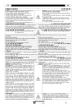 Preview for 6 page of Saf-Fro PRESTOTIG II 210 DC Instructions For Safety, Use And Maintenance