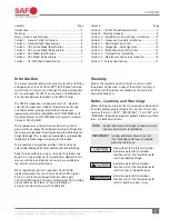 Preview for 3 page of SAF-HOLLAND CB-14 Installation And Operation Manual