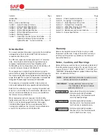 Preview for 3 page of SAF-HOLLAND CBXA 40 Installation And Operation Manual