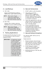 Preview for 8 page of SAF-HOLLAND DB-1400 Owner'S Manual