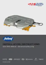 Preview for 1 page of SAF-HOLLAND G36 Fifth Wheel Installation Instructions Manual