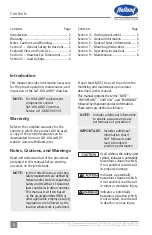 Предварительный просмотр 2 страницы SAF-HOLLAND Holland DB-100SH1 Owner'S Manual