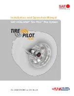 Предварительный просмотр 1 страницы SAF-HOLLAND Tire Pilot Plus Installation And Operation Manual