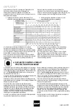 Preview for 10 page of SAF 9160-0018 Safety Instruction For Use And Maintenance