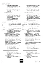 Preview for 12 page of SAF 9160-0018 Safety Instruction For Use And Maintenance