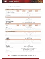 Preview for 9 page of SAF CFIP Lumina Series Technical Description & Configuration Manual