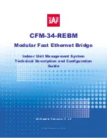 Preview for 1 page of SAF CFM-34-REBM Manual