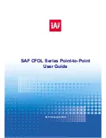 SAF CFOL Series User Manual preview
