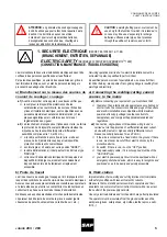 Preview for 7 page of SAF JUNIOR 203 Safety Instruction For Use And Maintenance