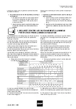 Preview for 9 page of SAF JUNIOR 203 Safety Instruction For Use And Maintenance