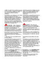 Preview for 2 page of SAF NERTINOX 250 P PONTICELLI Safety Instruction For Use And Maintenance