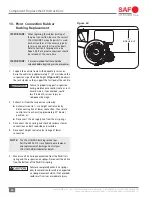 Preview for 20 page of SAF PosiLift AN Installation And Maintenance Manual