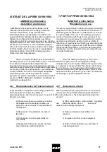 Preview for 15 page of SAF SAFEX M 253 Safety Instruction For Use And Maintenance