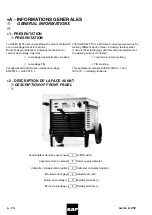 Preview for 18 page of SAF SAFEX M 253 Safety Instruction For Use And Maintenance