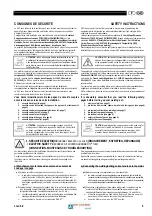 Preview for 5 page of SAF SAXO 5.0 Safety Instruction For Use And Maintenance