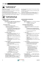 Preview for 8 page of SAF SAXO 5.0 Safety Instruction For Use And Maintenance